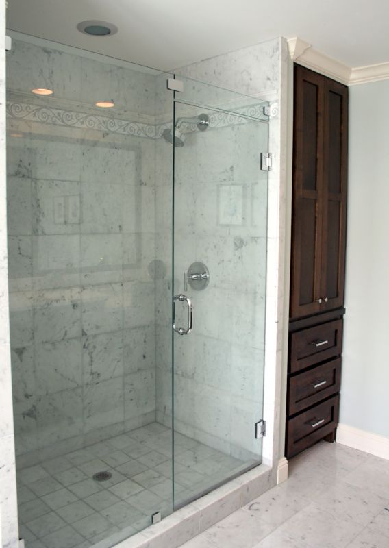 Frameless Glass Shower Enclosure